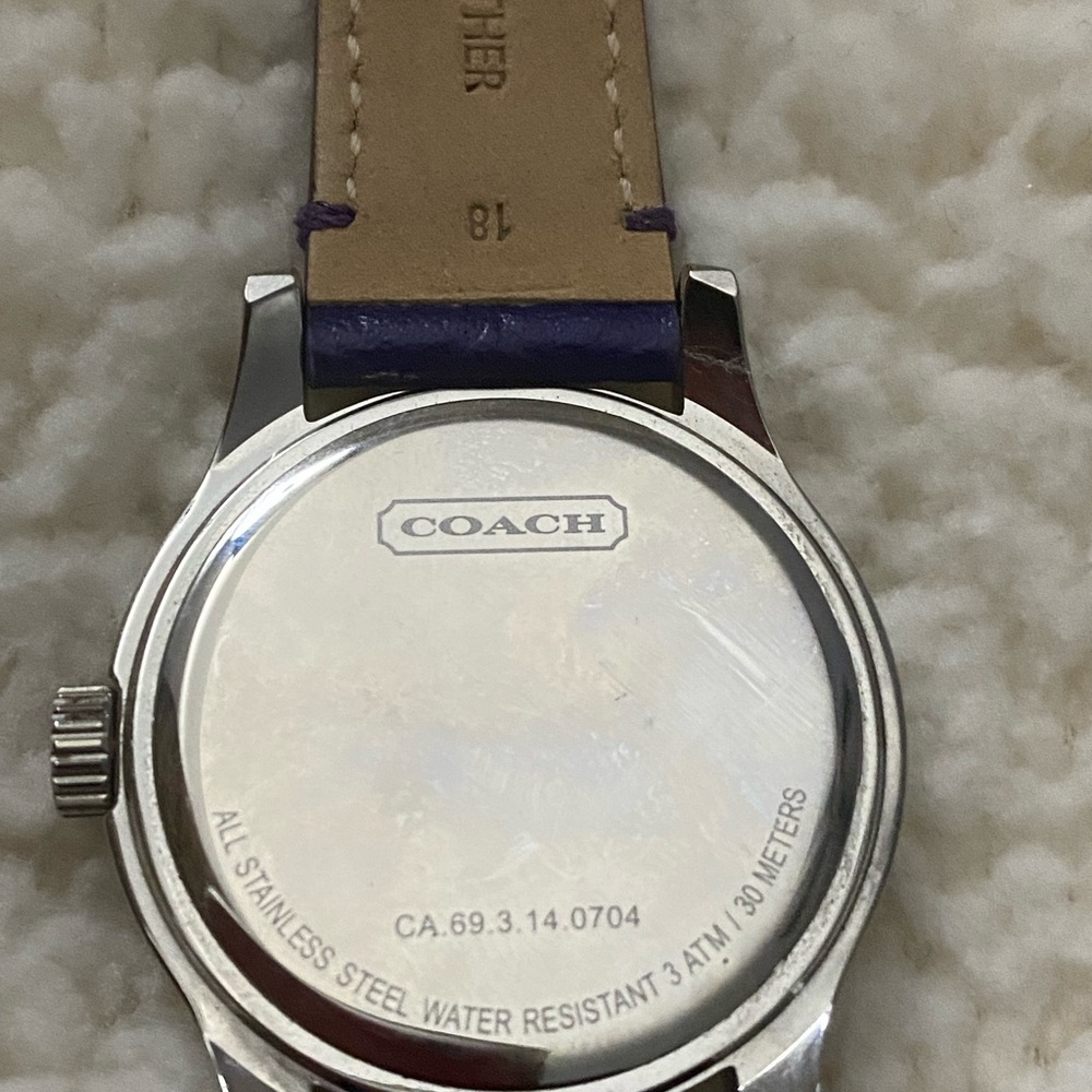 Coach Maddy Violet Signature Watch - Picture 4 of 6